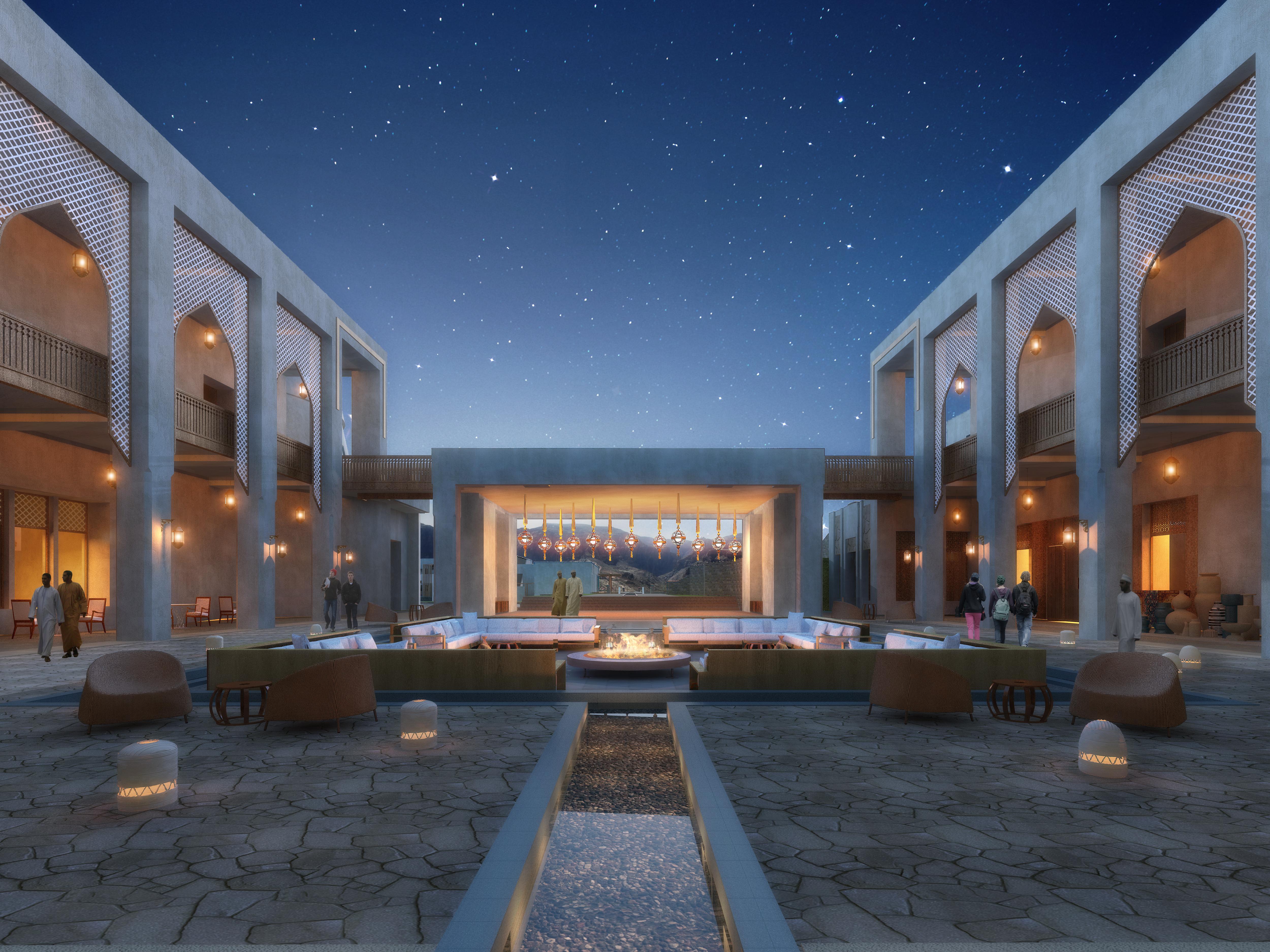 ホテル アナンタラ アル ジャバル アル アフダル リゾート Al 'Aqar エクステリア 写真